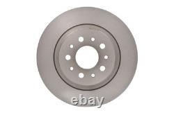 Kit de service de frein complet avec disques de frein avant et arrière + plaquettes de frein, compatible avec Fiat Tipo