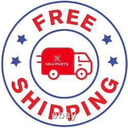 Kit de service de frein complet avec disques de frein avant et arrière + plaquettes de frein, compatible avec Fiat Tipo