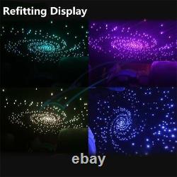 Lampes à fibres optiques scintillantes RGBW 12V, contrôle APP/Musique, pour plafond de toit avec étoiles