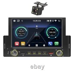 Lecteur radio de voiture Android 10.1 Din 1 avec Bluetooth, WiFi, GPS, USB, Mirror Link 2G+32G