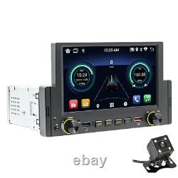 Lecteur radio de voiture Android 10.1 Din 1 avec Bluetooth, WiFi, GPS, USB, Mirror Link 2G+32G