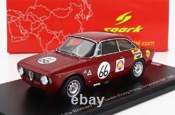 Modèle Spark Alfa Romeo Giulia Gta Équipe Hong Kong N 66 Grand Prix de Singapour 196 143