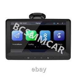 Moniteur de voiture HD portable à écran tactile 7 pouces avec radio de voiture sans fil Carplay Android Auto