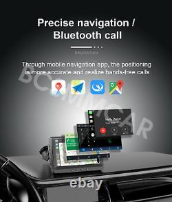 Moniteur de voiture HD portable à écran tactile 7 pouces avec radio de voiture sans fil Carplay Android Auto