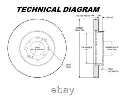 NOUVEAU KIT DE DISQUES DE FREIN AVANT EBC 285MM ET PADS KIT DE FREINAGE QUALITÉ OE PDKF1051