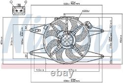 Nissens 85105 Ventilateur de radiateur pour Alfa Romeo