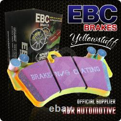 Plaquettes arrière EBC Yellowstuff DP4370R pour Audi Coupé Quattro 2.3 88-91