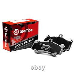 Plaquettes de frein avant Brembo Sport HP2000 pour Alfa Romeo 147 (937) 3.2 GTA 250ch 00