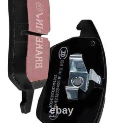 Plaquettes de frein avant EBC Blackstuff Ultimax2 EBC100525 pour Alfa Romeo 33