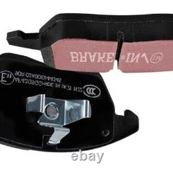 Plaquettes de frein avant EBC Blackstuff Ultimax2 EBC100525 pour Alfa Romeo 33