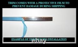 Pour Alfa Romeo Chrome Moulure de Bord de Toit Intérieur de Porte Latérale de Carrosserie de 40 Pieds