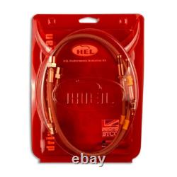 Pour Alfa Romeo Giulietta série 940 2010 - Lignes de frein tressées en HEL noires