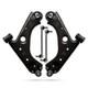 Pour Fiat Grande Punto 2006-2011 Paire De Bras De Suspension Inférieurs Avant + Liens