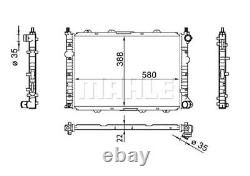 Radiateur de liquide de refroidissement MAHLE CR1567000S pour ALFA 147/156/GT, 3.2 GTA, etc.