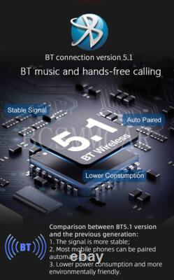 Radio de voiture 7 pouces Double 2DIN pour stéréo Apple CarPlay Écran tactile Bluetooth FM USB