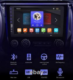 Radio de voiture stéréo 9in 1Din avec écran tactile Bluetooth Lecteur MP5 USB FM avec caméra