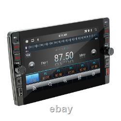 Radio de voiture stéréo Android Double Din avec GPS Nav Player WIFI 1+32G avec caméra arrière à 8 LED