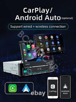 Radio multimédia WiFi pour voiture 7IN 1Din Android 13 GPS Lecteur stéréo Navigation RDS