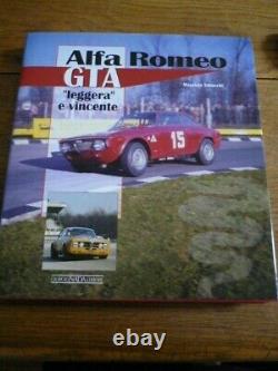 Rare Livre De Voiture Alfa Romeo Gta Leggera E Vicente