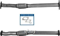 S'adapte à Alfa Romeo Giulietta 1.6 JTDM 2.0 Tuyau d'échappement + Kit de montage avant Stallex