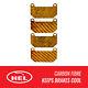 Shims De Plaquette De Frein En Fibre De Carbone Hel Front Pour Alfa Romeo Gt 3.2 Gta 2003-2010