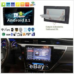 Simple Din Android 8.1 10.1 Car Stereo Radio Gps Wifi 3g 4g Bt Dab Mirror Lien