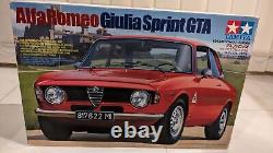 TAMIYA 1/24 ALFA ROMEO Giulia Sprint GTA kit de modèle en plastique de voiture