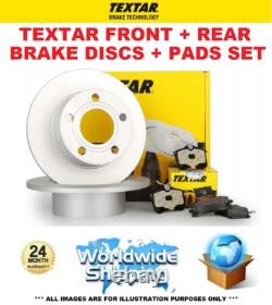 TEXTAR Disques et plaquettes avant et arrière pour ALFA ROMEO 159 3.2 JTS Q4 2005-2011