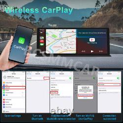 Tableau de bord de la voiture Dash Cam Double objectif CarPlay & Android Auto Enregistreur vidéo 4k DVR