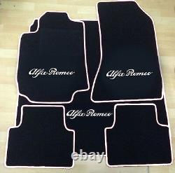 Tapis de sol en moquette pour coffre pour Alfa Romeo 147 et GTA 5 pièces blanches 3 pièces neuves