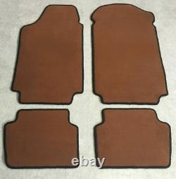 Tapis de voiture pour Alfa Romeo GTV 6 Type 116 1978-1987 Velours Cognac