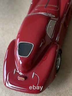 Très Rare Modèle de Voiture Alfa Romeo 8c 2900b 1938 1/43 par Bbr Models Bbr 17